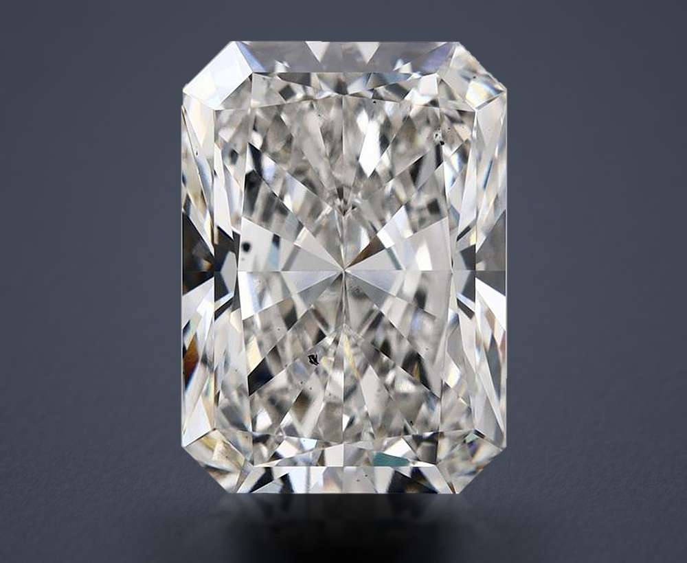 9.81ct G VS2 Rare Carat Ideal Cut Radiant Lab Grown Diamond