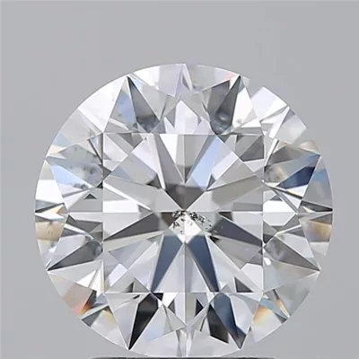 2.50ct F SI2 Rare Carat Ideal Cut Round Diamond