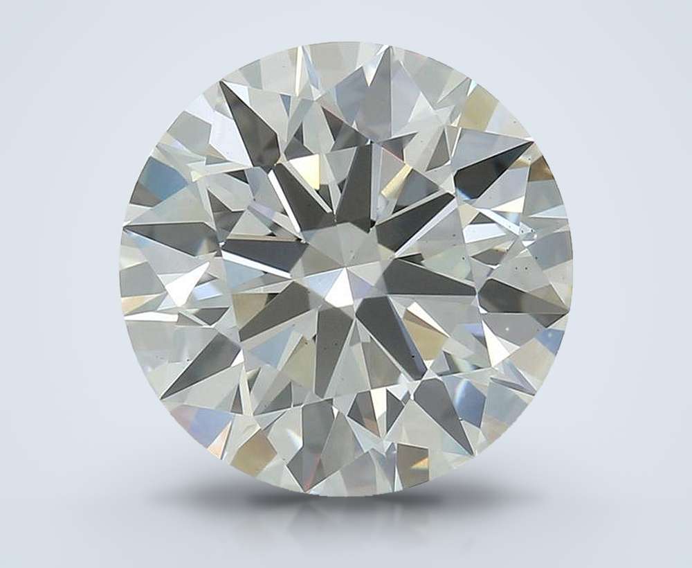 2.59ct H VS1 Rare Carat Ideal Cut Round Lab Grown Diamond
