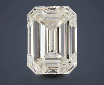 2.65ct J VVS1 Rare Carat Ideal Cut Emerald Diamond