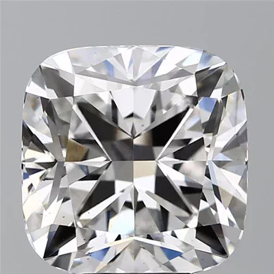 7.09ct E VS2 Rare Carat Ideal Cut Cushion Lab Grown Diamond