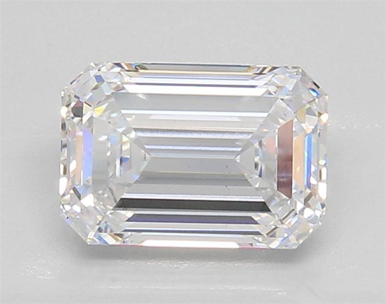 2.01ct D VS1 Rare Carat Ideal Cut Emerald Lab Grown Diamond