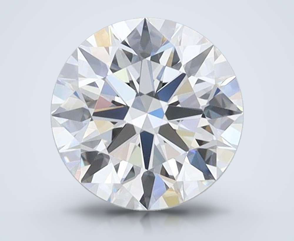 1.00ct D VVS2 Rare Carat Ideal Cut Round Lab Grown Diamond