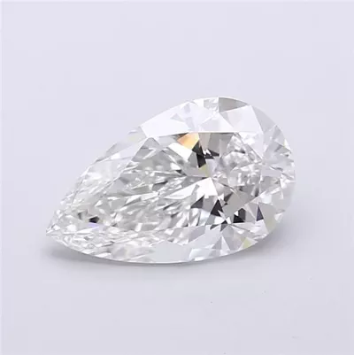 2.03ct E VS1 Rare Carat Ideal Cut Pear Lab Grown Diamond