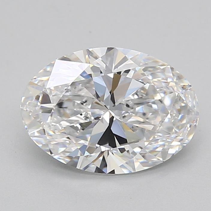 2.07ct D VVS1 Rare Carat Ideal Cut Oval Lab Grown Diamond