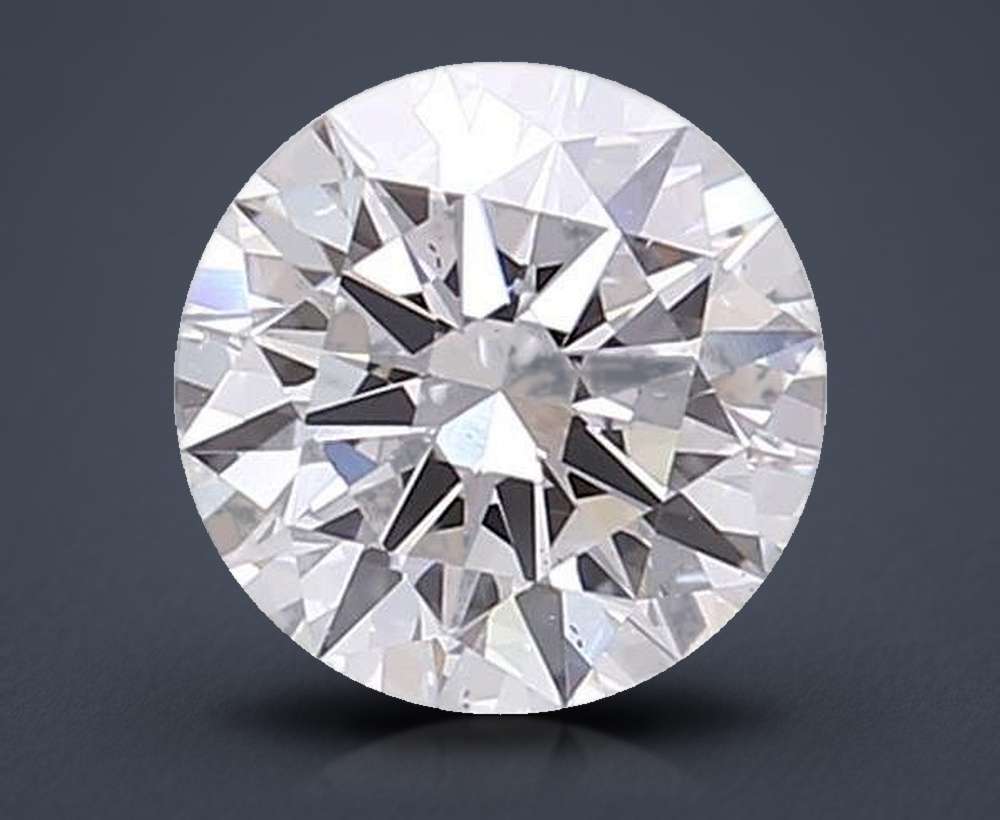 1.29ct E VS2 Rare Carat Ideal Cut Round Lab Grown Diamond