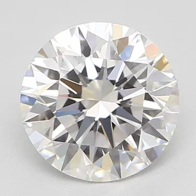 0.58ct E VVS2 Rare Carat Ideal Cut Round Diamond