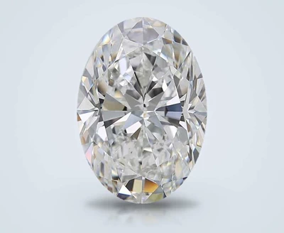8.01ct F VS1 Rare Carat Ideal Cut Oval Diamond