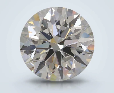 3.52ct F VVS2 Excellent Cut Round Lab Grown Diamond