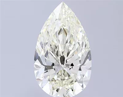 4.01ct K VS1 Rare Carat Ideal Cut Pear Diamond