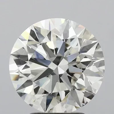 3.53ct I VVS2 Rare Carat Ideal Cut Round Lab Grown Diamond
