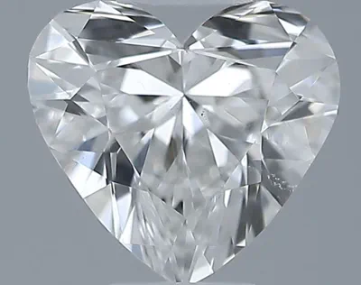 0.42ct H SI1 Very Good Cut Heart Diamond