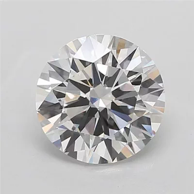 4.02ct F VS2 Rare Carat Ideal Cut Round Lab Grown Diamond