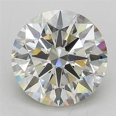 3.04ct J VS1 Rare Carat Ideal Cut Round Lab Grown Diamond