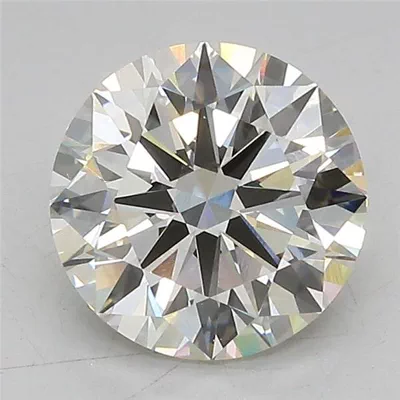 2.42ct J VS1 Excellent Cut Round Lab Grown Diamond