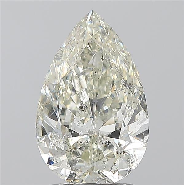 2.01ct I SI2 Rare Carat Ideal Cut Pear Diamond
