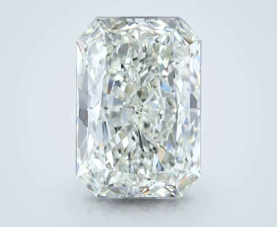 5.08ct I VVS2 Rare Carat Ideal Cut Radiant Diamond