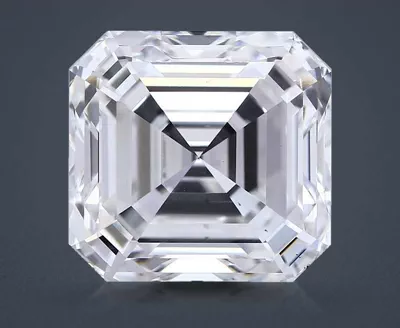11.12ct E VS2 Rare Carat Ideal Cut Asscher Lab Grown Diamond