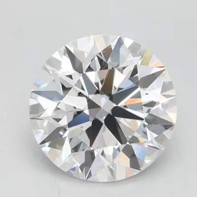 1.51ct D FL Rare Carat Ideal Cut Round Lab Grown Diamond