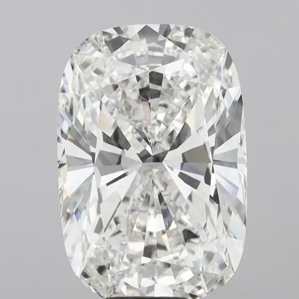 10.09ct F VVS2 Rare Carat Ideal Cut Cushion Lab Grown Diamond