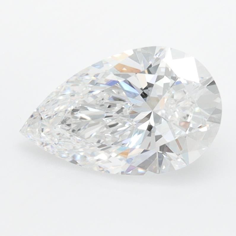 1.26ct D VVS1 Rare Carat Ideal Cut Pear Lab Grown Diamond