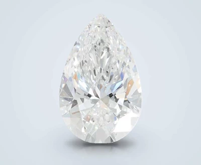 1.26ct D VVS1 Rare Carat Ideal Cut Pear Lab Grown Diamond