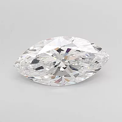3.06ct E VVS2 Rare Carat Ideal Cut Marquise Lab Grown Diamond
