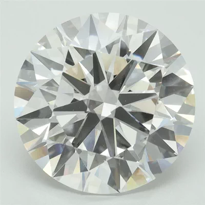 7.06ct F VVS2 Rare Carat Ideal Cut Round Lab Grown Diamond