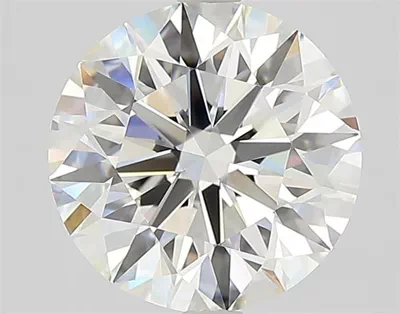 2.57ct J IF Rare Carat Ideal Cut Round Diamond