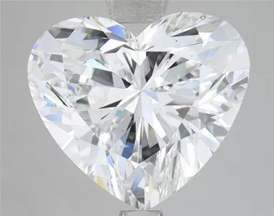 5.05ct F VS2 Rare Carat Ideal Cut Heart Lab Grown Diamond