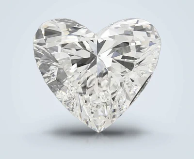 10.03ct E VVS2 Rare Carat Ideal Cut Heart Lab Grown Diamond