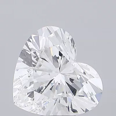 8.08ct E VVS2 Rare Carat Ideal Cut Heart Lab Grown Diamond