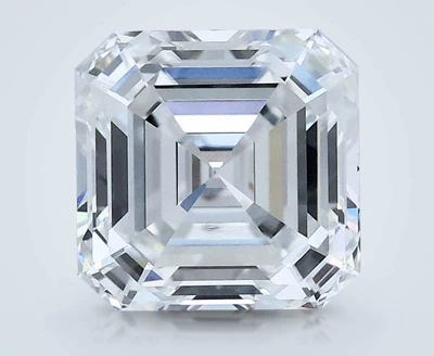 2.09ct D VVS2 Rare Carat Ideal Cut Asscher Lab Grown Diamond