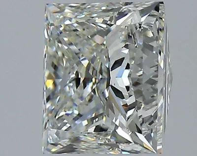 3.01ct H VS2 Very Good Cut Princess Diamond