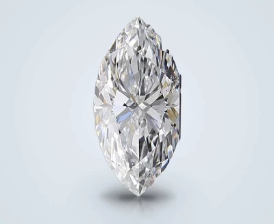 0.70ct D SI1 Rare Carat Ideal Cut Marquise Diamond