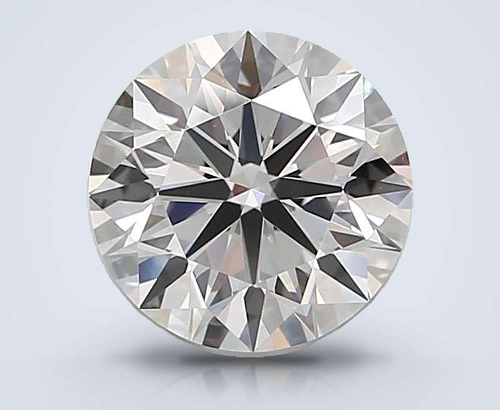 1.71ct D VS1 Rare Carat Ideal Cut Round Lab Grown Diamond