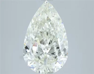 2.71ct J SI2 Very Good Cut Pear Diamond