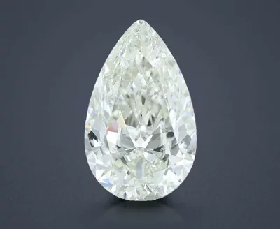 2.71ct J SI2 Very Good Cut Pear Diamond