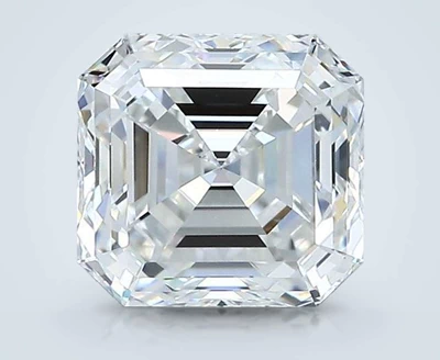2.01ct F VVS1 Rare Carat Ideal Cut Asscher Diamond