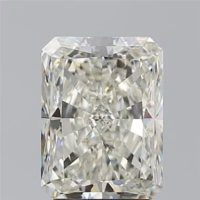 3.53ct J VS2 Rare Carat Ideal Cut Radiant Diamond