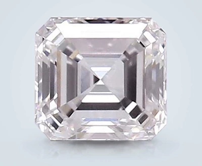 1.05ct H VVS2 Rare Carat Ideal Cut Asscher Lab Grown Diamond