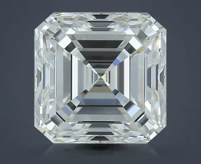 4.01ct I VS1 Very Good Cut Asscher Diamond