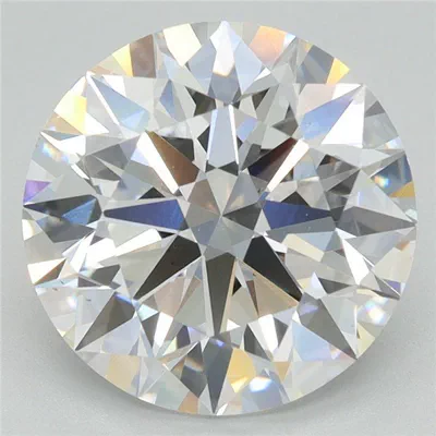3.56ct D VS2 Rare Carat Ideal Cut Round Lab Grown Diamond