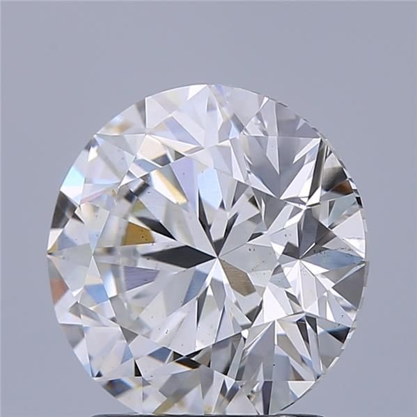 2.09ct E SI1 Rare Carat Ideal Cut Round Lab Grown Diamond