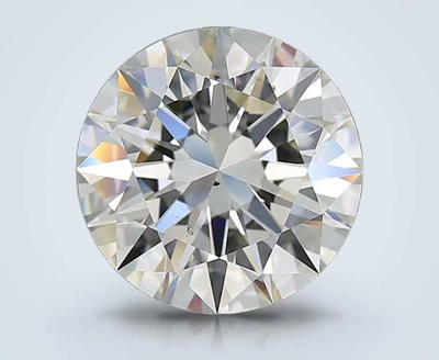 3.01ct J SI1 Rare Carat Ideal Cut Round Diamond