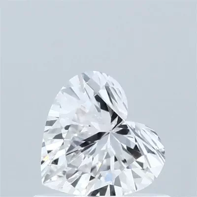 0.52ct F VVS1 Rare Carat Ideal Cut Heart Lab Grown Diamond