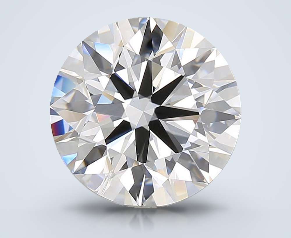 5.00ct E SI1 Rare Carat Ideal Cut Round Lab Grown Diamond