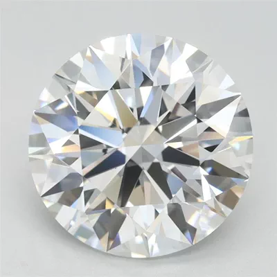 3.01ct D FL Rare Carat Ideal Cut Round Lab Grown Diamond