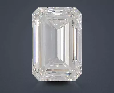 6.01ct E VS1 Rare Carat Ideal Cut Emerald Lab Grown Diamond