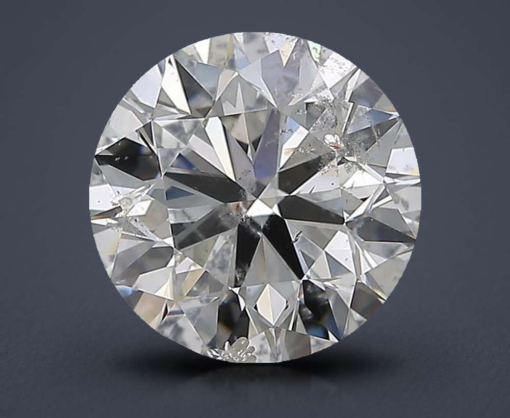 2.50ct G SI2 Excellent Cut Round Diamond